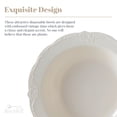 thumbnail image 2 of DISPOSABLE PLASTIC BOWLS | 12 oz - 20 PC | Vintage Collection | Cream, 2 of 6
