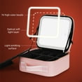 thumbnail image 3 of Travel Makeup Bag with Light Up Mirror 3 Color Lights, 3 of 8