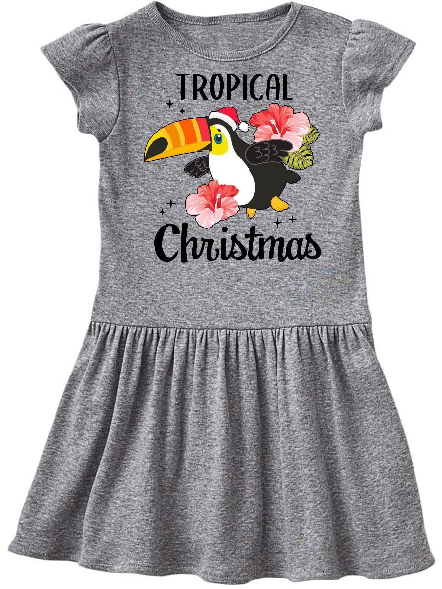 tropical christmas dress