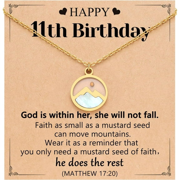 Stylish Mustard Seed Oval Necklace Birthday gift for friends, daughters, granddaughters, or nieces