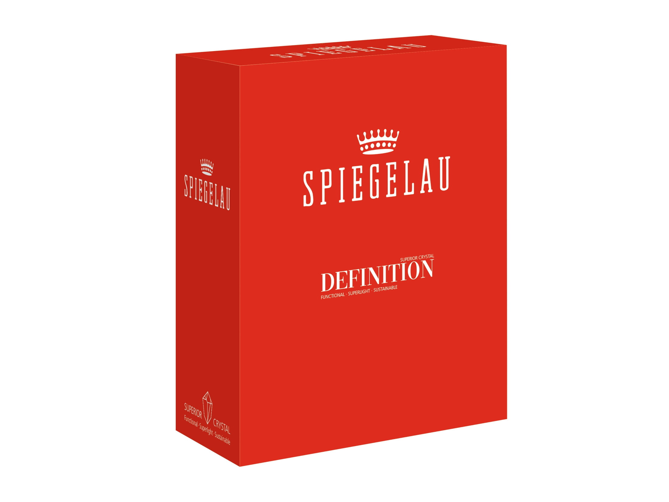 Spiegelau Definition Universal Glasses, Crystal Wine Glasses Gift Set, 19oz