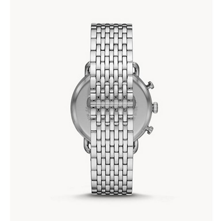 Emporio Armani Men's Chronograph Quartz Watch, Beige Dial