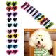 thumbnail image 1 of Pinzas para el pelo de cocodrilo de 10 Uds., pinzas para el pelo con forma de corazón para perros antirotura, no tóxicas para perros y gatos Sywqhk Libre de BPA, 1 of 6