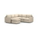 thumbnail image 1 of Sala Seccional Modular Esquinera Adapti 5 Plazas + Otomanos | Beige Ostra, 1 of 9