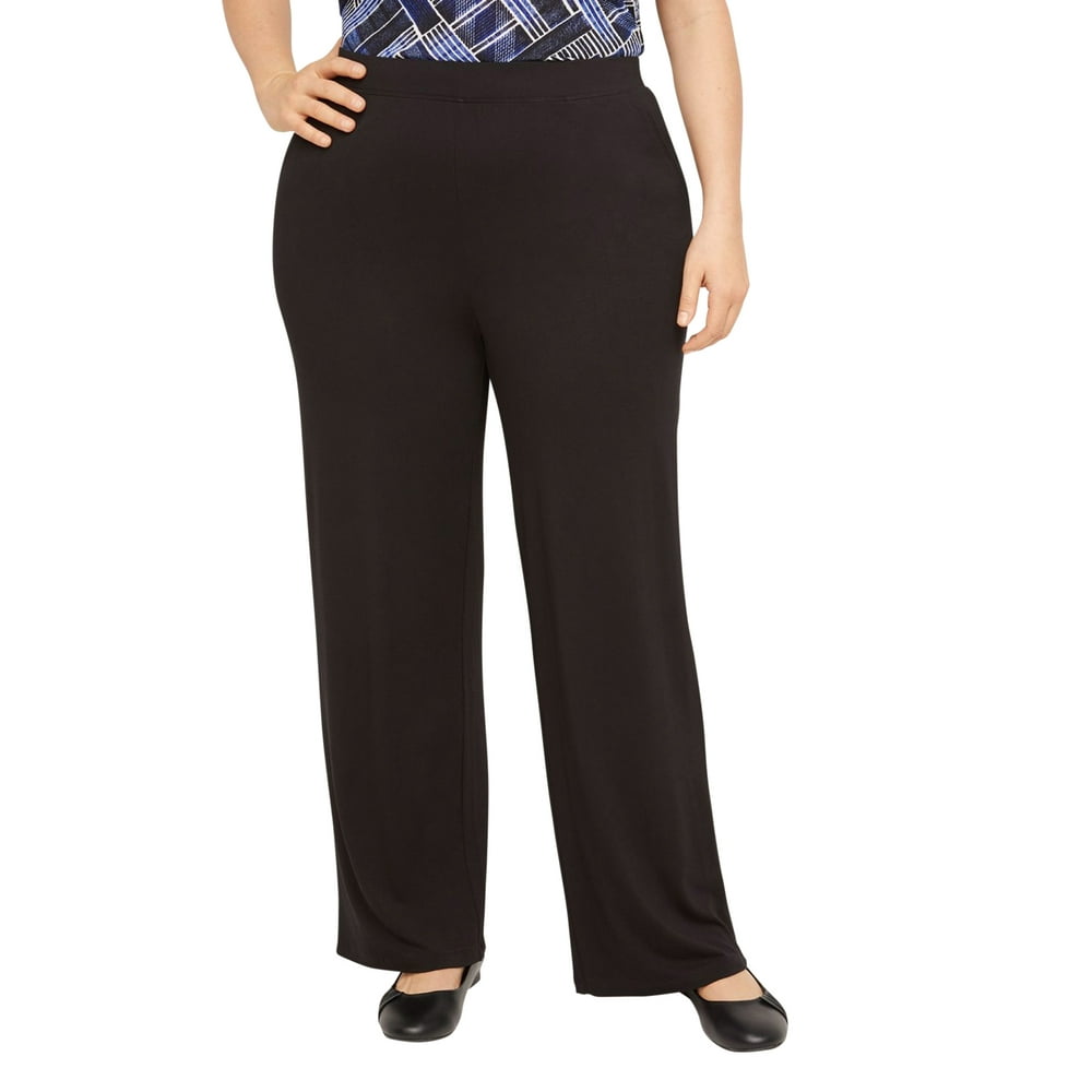 Catherines - Catherines Women's Plus Size Anywear Wide Leg Pant - 1X ...