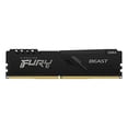 thumbnail image 1 of Kingston Fury Beast 16GB 3200MHz DDR4 CL16 Memoria Gamer para PC Color Negro (KF432C16BB1/16), 1 of 5