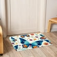 thumbnail image 6 of Butterfly Non-Slip Polyester Office Mat, Door Rug, Indoor Mat - Machine Washable, 6 of 6