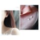 thumbnail image 2 of Trendy Animal Jewelry For Women Suitable For An Anniversary With Simple Design In Silver 1 Pair, 2 of 5