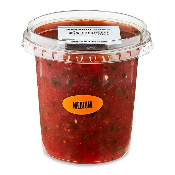 Freshness Guaranteed Medium Salsa, 24 oz, Ready to Eat, Recyclable Plastic, Refrigerated