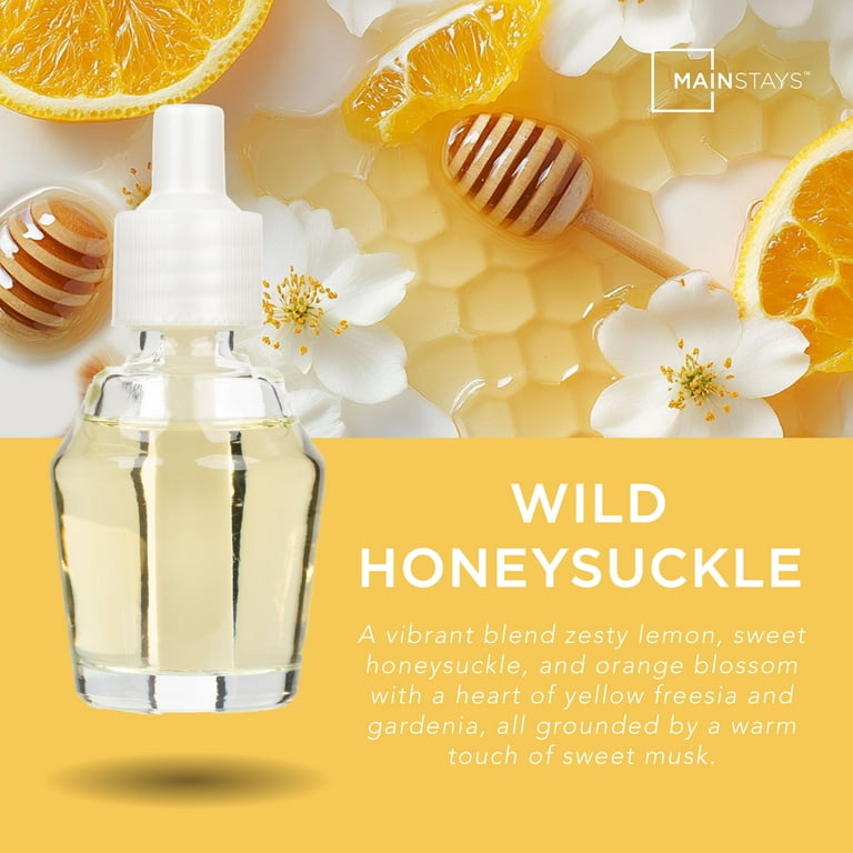 Mainstays Wild Honeysuckle Fragrance Oil 24 mL, Floral Scent for