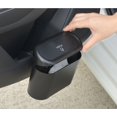 thumbnail image 4 of (Negro)Einesin Bote de Basura para Coche pequeño, Bote de Basura para Coche con Tapa, Bote de Basura para Coche Impermeable, Caja de Almacenamiento portátil para Colgar en el Coche, para Oficina de Coche Sincero Electrónica, 4 of 4