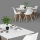 Furniture R Table de Salle à Manger Rectangulaire Moderne Loisirs Table à Thé en Bois – image 2 sur 8