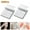 Silver---200PCS, variant on 200 Sheets Gold Foil Paper Art Gold Foil Sheets Gilding Brush Thin Gold Leaf Sheets Gold Foil Paper Craft for Arts Painting Gilding Crafting Decoration