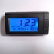 thumbnail image 2 of Reloj digital para automóvil Speravity autoadhesivo rectangular ABS Naranja, 2 of 6