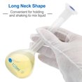 thumbnail image 5 of Uxcell 100ml Tolerance 0.3ml Polypropylene Volumetric Flask with Plug Cap, Translucent, 2 Pack, 5 of 6