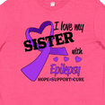 thumbnail image 4 of Inktastic I Love my Sister with Epilepsy Hope, Support, Cure Youth T-Shirt, 4 of 5