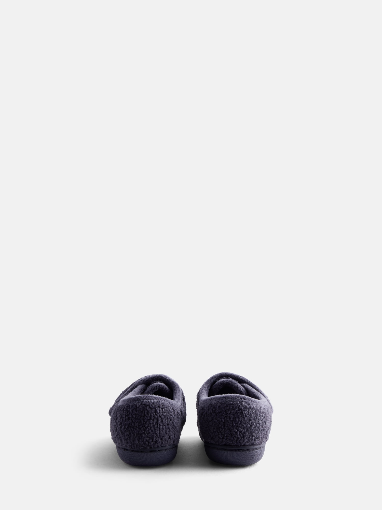 Wonder Nation Baby and Toddler Boys Embroidered Slippers