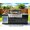 Black+82'', variant on 82" Modular Outdoor Kitchen Island with 6-Burner 85,000 BTU Stainless Steel Natural Grill, Rotisserie, Refrigerator, Sink & Granite Countertop