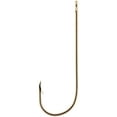 thumbnail image 4 of Eagle Claw 202FH-2 Aberdeen Hook, Gold, Size 2, 4 of 5