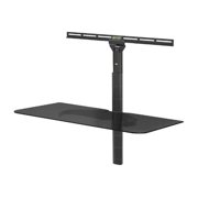 Level Mount Glass Component Shelf For Flat Panel Mounts