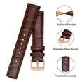 thumbnail image 4 of Alligator Embossed Genuine Leather Watch Band,22mm Replacement Wristband for Men Women,Luxury Crocodile Pattern Watch Strap, 4 of 7