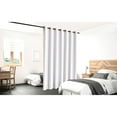 Blackout Room Divider Curtain Panel Privacy Partition Heavyweight