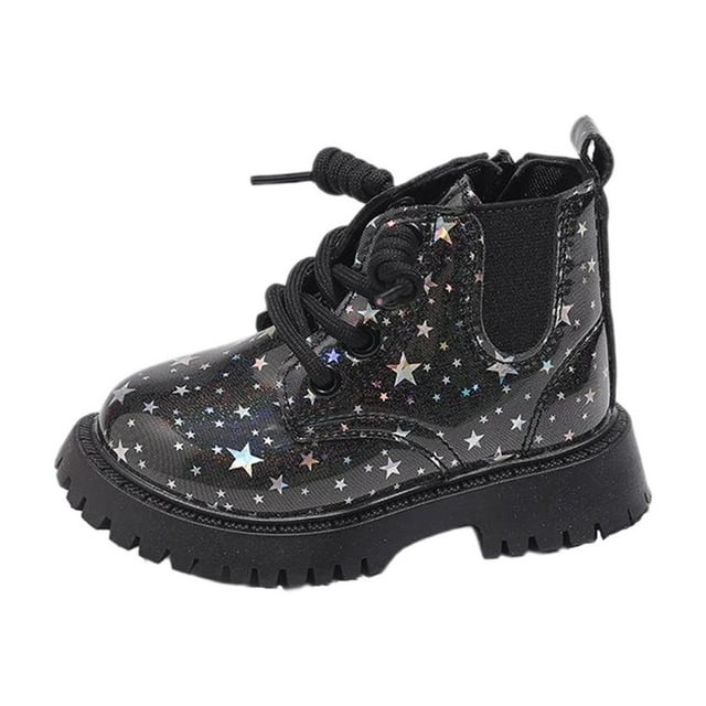 Autumn Girls' Booties, British Style Fashion Booties, Suitable for Middle and Older Children