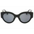 thumbnail image 2 of Versace Dark Grey Round Ladies Sunglasses VE4438BF GB1/87 52, 2 of 2