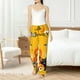thumbnail image 4 of Balery Happy Halloween1 Pantalones de pijama para mujer, pijamas ultraligeros, pantalones de estar por casa-XX-Large, 4 of 6