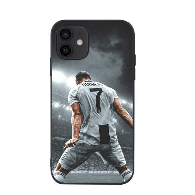 IPhone 12 13 14 Mini Pro Max plus phone case, Football star RONALDO Iphone case