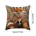 thumbnail image 3 of Pillow Cases, Cute Quadruped Patterns Cushion Cover Soft Throw Pillowcase Removable And Washable Pillowcase For Sofa And Chair Ideal Choice For Summer Sofa And Bedroom Decor, 3 of 6