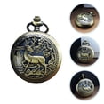 thumbnail image 2 of Vintage Pocket Watch for Women and Men Decorative Pendant Timepiece, 2 of 8