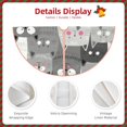 thumbnail image 3 of Haiem Cats Group Pattern Christmas Tree Skirt Merry Christmas Party Christmas Tree Decoration,New Year Decorations-36", 3 of 6