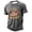 Grey, variant on Boys Patriotic Graphic T Shirt Fourth Of July Celebration Kids Print Tee Youth Short Sleeve Shirt Clothes