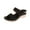 Black, variant on Womens Sandals Wedge Thick Bottom hollow flowers Comfort Slope Sandals Women Summer Fashion Peep Toe Slip On Slide Slippers Black Women Sandal