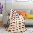 thumbnail image 5 of Blanket - Polyester Blanket - Children'S Summer Quilt Washed Cotton Summer Cool Quilt Thin Quilt Air Conditioning Quilt - 1X Air-Conditioned Blanket, 5 of 9