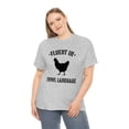 thumbnail image 4 of Fluent In Fowl Language - Funny Chicken Shirt - Farm Life Gift Tee -ID: 541, 4 of 7