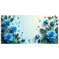 thumbnail image 3 of Floral Backdrop Banner Daisies Decoration for Wedding Party Supplies Event Background Photography Spring Summer Decor Celebration, 3 of 4
