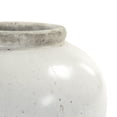 thumbnail image 3 of Zentique 12" Simple Off-White Ceramic Vase, 3 of 3