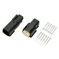 thumbnail image 1 of Conector de lámpara de niebla de faro de 6 pines de Unique Bargains, conector macho hembra para Ford Mondeo 1 juego, 1 of 6