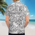 thumbnail image 6 of High Quality Hawaiian Shirts for Men Short Sleeve Aloha Beach Shirt Floral Summer Casual Button Down Shirts Blouses 6YMD7R, 6 of 7