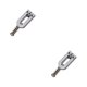 thumbnail image 4 of Billuyoard 6 unids/lote cabeza plana resistente al desgaste puente de guitarra trémolo buena estabilidad Metal resistente al desgaste Trem sillines parte Astilla 2piezas Billuyoard CBP464208, 4 of 5