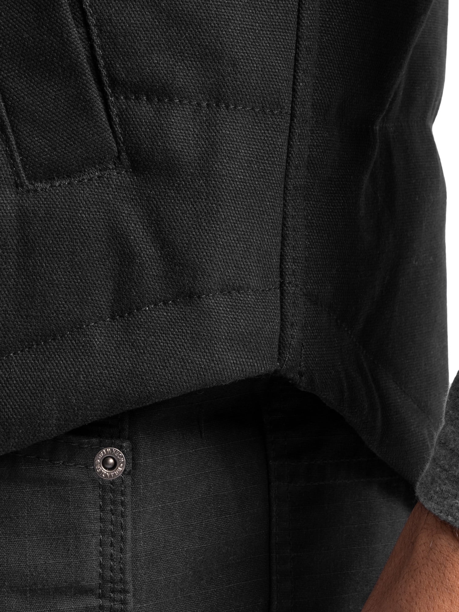 Wrangler Workwear Men's Quilted Duck Work Vest, Size Small to 3XL (Men's and Big Men's)