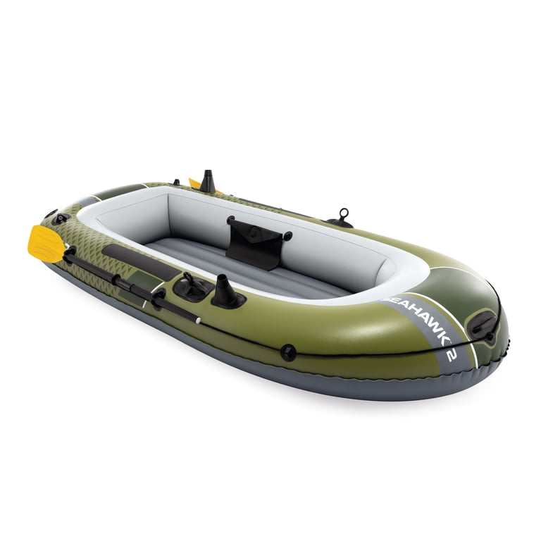 INTEX 66332EP Seahawk 2 Inflatable Boat Set with 48