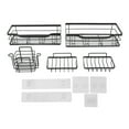 thumbnail image 2 of Shower Shelves, Wall Mounted Rustproof Adhesive Shower Organizer  for Home, 2 of 7