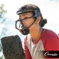 thumbnail image 3 of Champion Sports Magnesium Softball Face Mask - Lightweight Masks for Adults - Durable Head Guards - Premium Sports Accessories for Indoors and Outdoors - White, 3 of 9