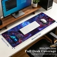 thumbnail image 7 of Brecoy Extended Large Gaming Mouse Pad, 31.5" x 11.8" Desk Mat with Stitched Edges, Waterproof Non-Slip Rubber Base, Desk Protection for Home Office & Gaming, 7 of 7