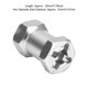 thumbnail image 4 of Adaptador de unidad hexagonal de cubo de rueda aleación de aluminio resistente a la abrasión Instalación conveniente Adaptador de unidad hexagonal de cubo de rueda de coche RC ANGGREK Otros, 4 of 8
