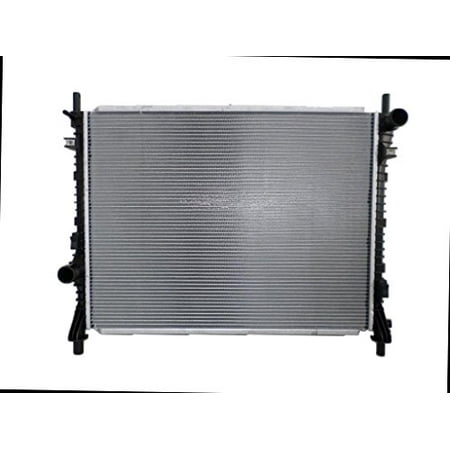 Radiator - Pacific Best Inc. For/Fit 13489 15-18 Ford Mustang Convertible/Coupe 5.0L (WITHOUT Performance Package) 15-17 3.7L-Engine - Plastic Tank Aluminum (Best Aluminum Radiator For 1966 Mustang)