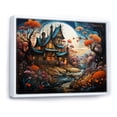 thumbnail image 2 of Designart Farm framed wall Art, Enchanted Farmhouse , Farm Large framed wall art decor, Multi-Color Country White Framed Wall Art, 20x12 inches White Color Frame, 2 of 5